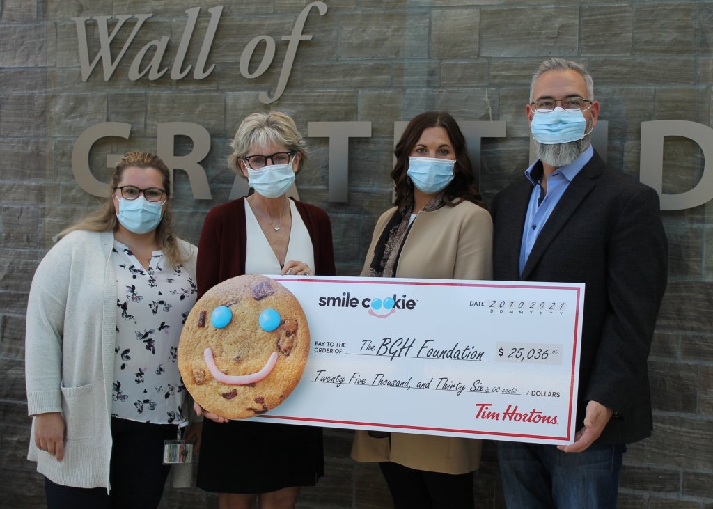 Tim Horton's 2021 Smile Cookies raise $25,036.60 image